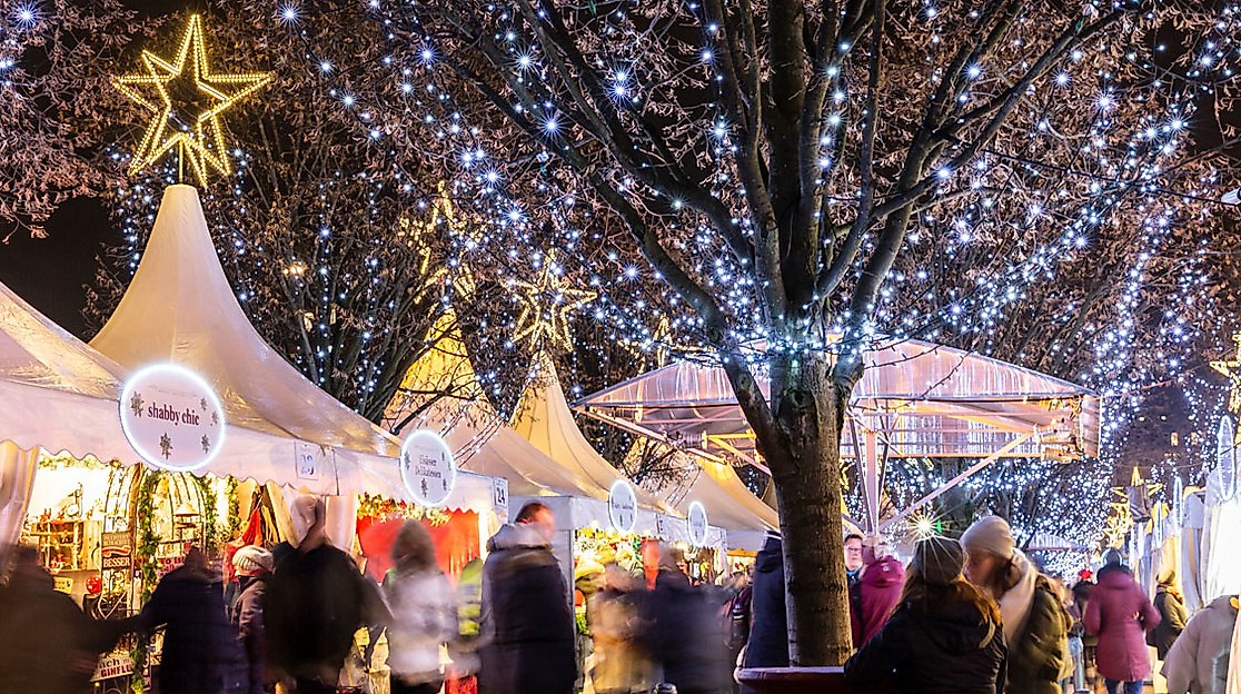 Weihnachtsmarkt Jungfernstieg Hamburg