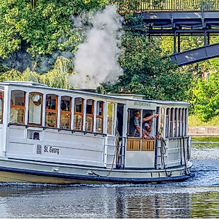 Alster-Rundfahrt mit Rondeelteich