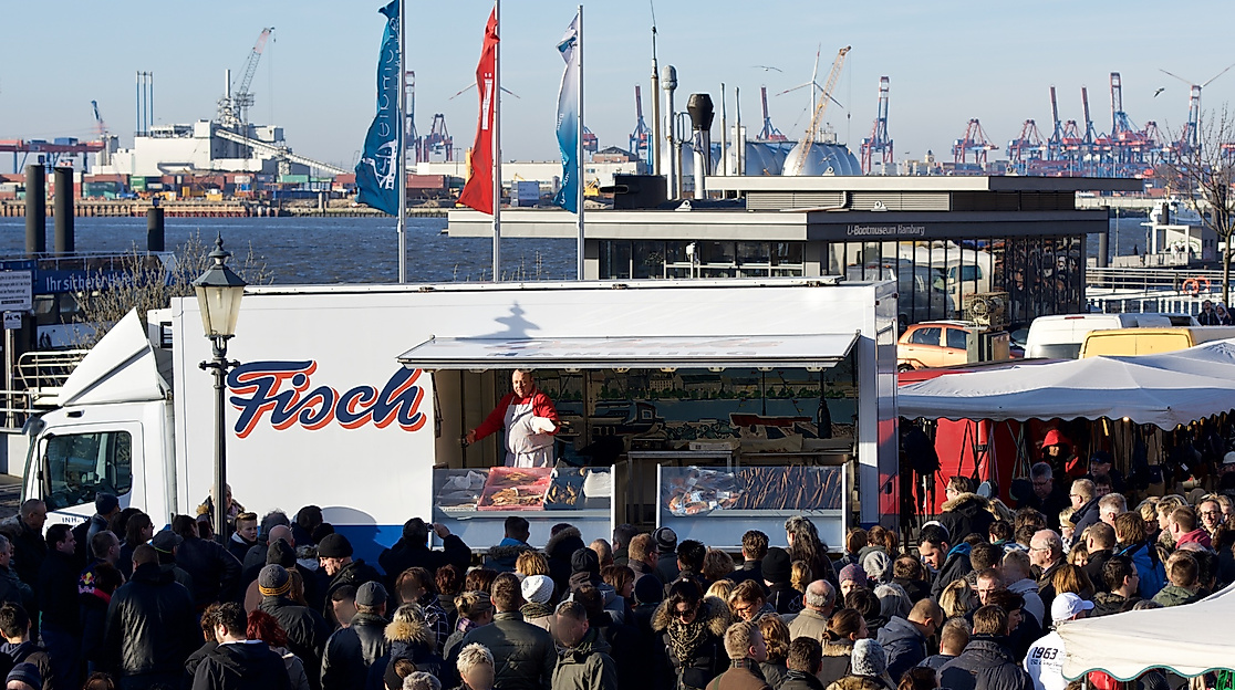 Fisch auf dem Fischmarkt