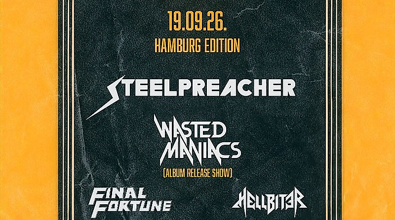 Konzertposter Night Of The Maniacs Feast - Hamburg Edition im Bambi galore am 19.09.2026