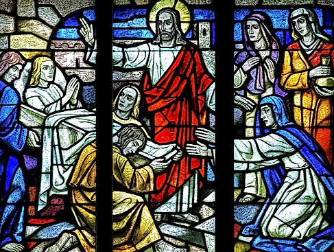 Kirchenfenster in der Versöhnungskirche