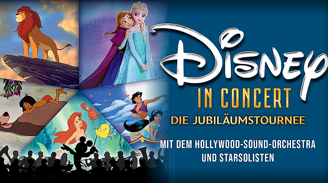 DISNEY IN CONCERT - Die Jubiläumstournee mit dem Hollywood Sound Orchestra