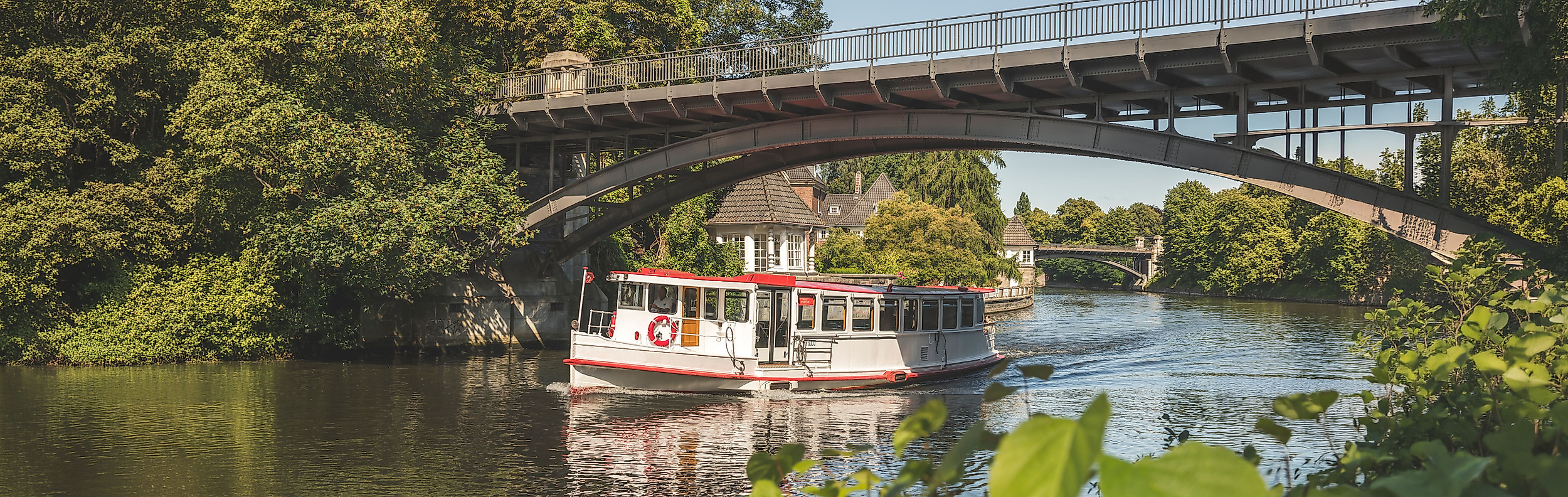 Kanalfahrt um die Alster