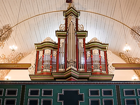 Orgel in der Lutherkirche Lägerdorf