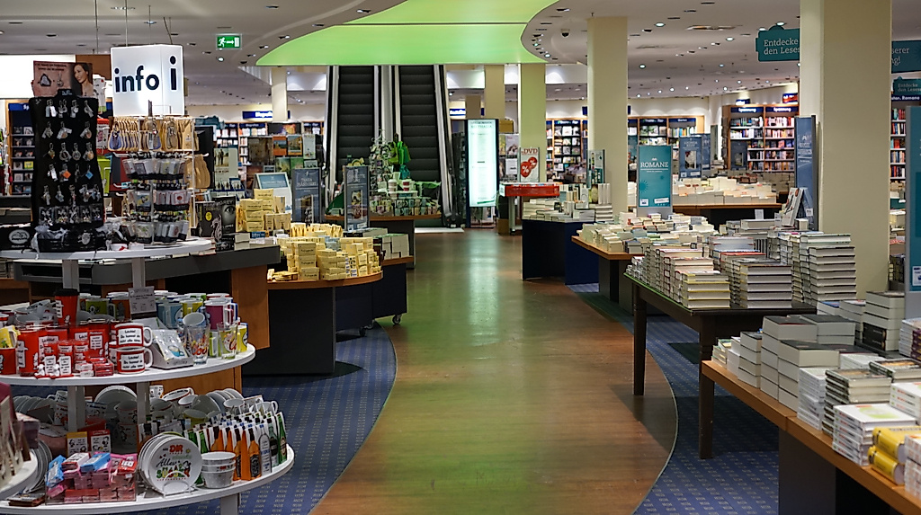 Die Thalia Buchhandlung im Alster-Einkaufszentrum