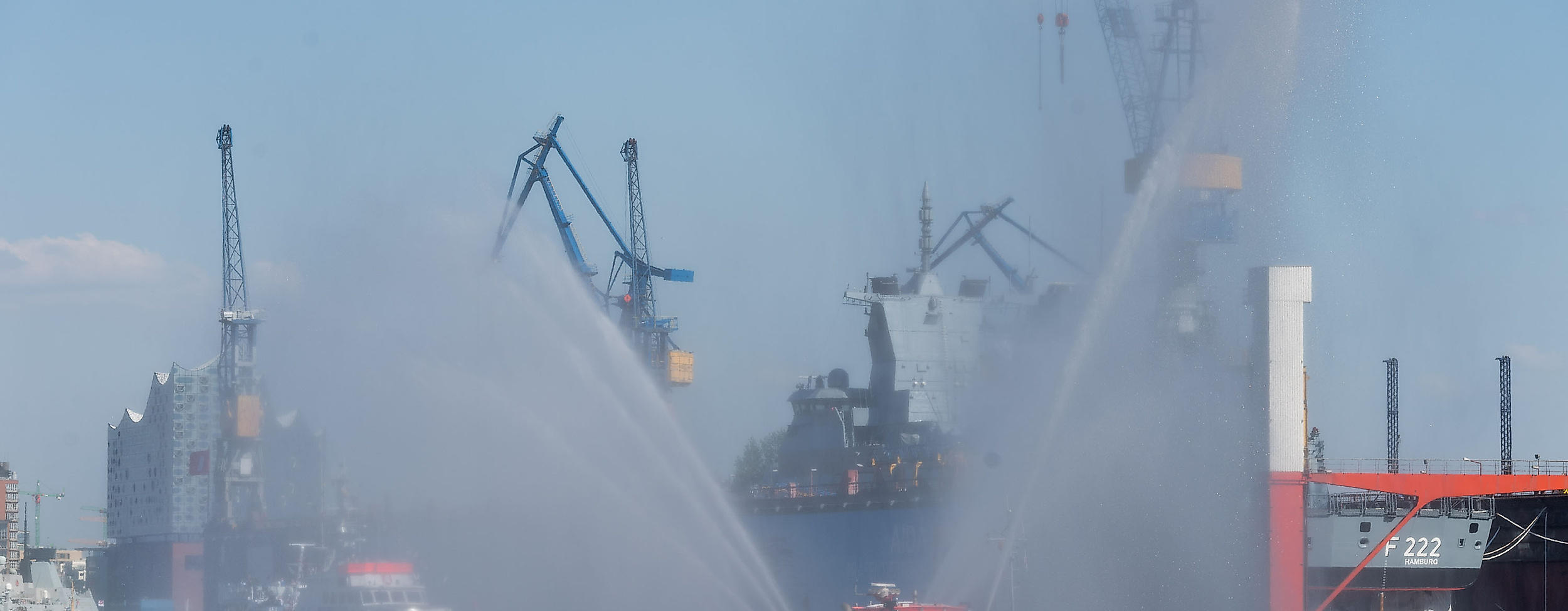 Große Auslaufparade