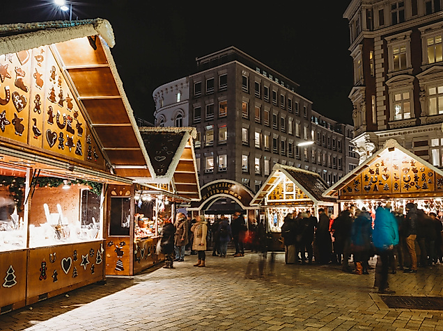 Weihnachtsmarkt am Gänsemarkt Hamburg