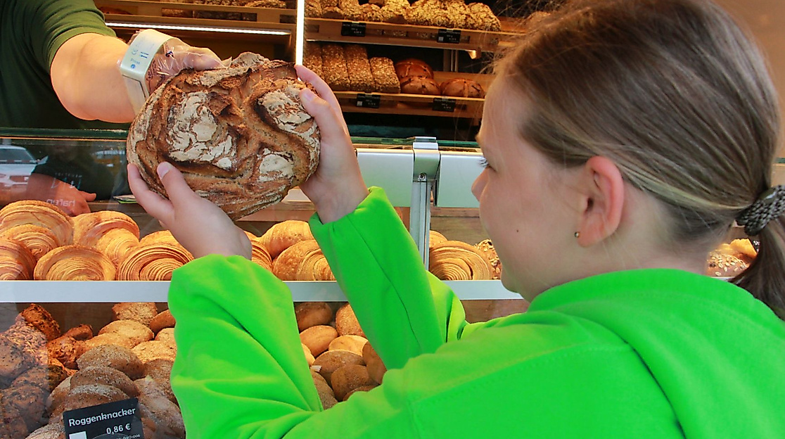 Einkaufen auf dem Wochenmarkt
