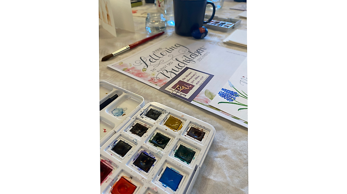Handlettering trifft Watercolor