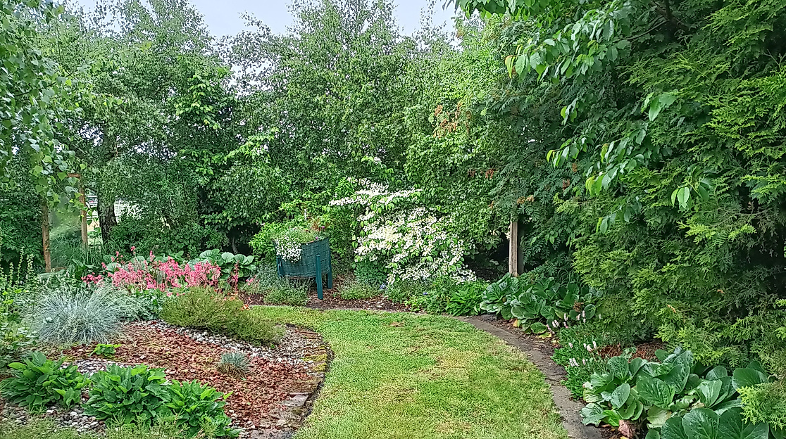 Weg im Projekt-Garten