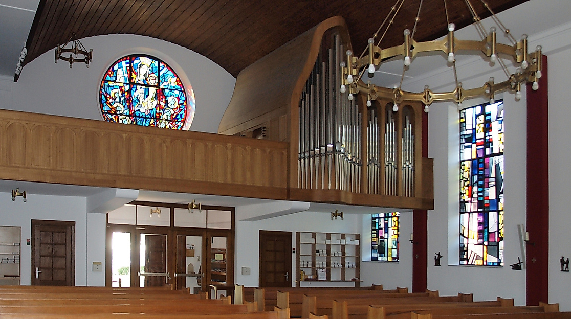 Orgel, Kirchraum
