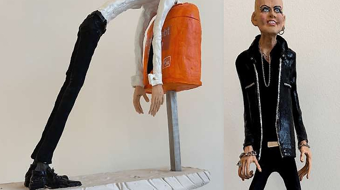 Sehr schräg, diese Typen: H.P. Baxxter und jemand, der nicht seinen besten Tag erwischt hat.