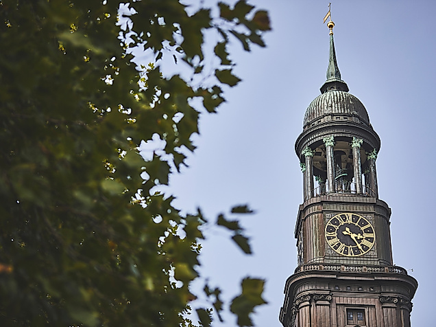 St. Michaelis Kirche Hamburg auch bekannt als der "Michel"