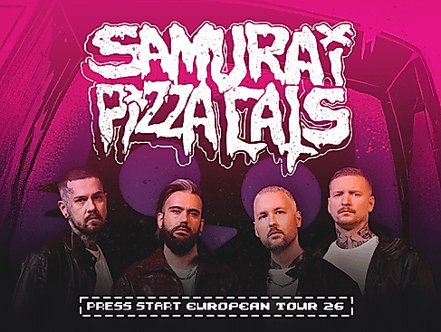 Samurai Pizza Cats - Press Start European Tour 2026