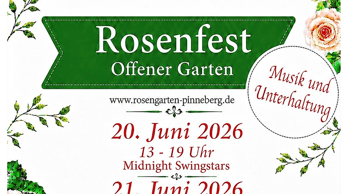 Rosenfest Plakat