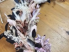 Trockenblumenring
