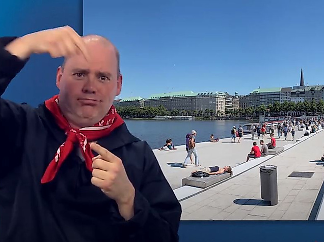 Hamburg in Gebärdensprache