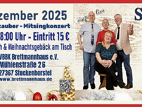 Weihnachtszauber - Mitsingkonzert mit der Bremer Stilmix-Band