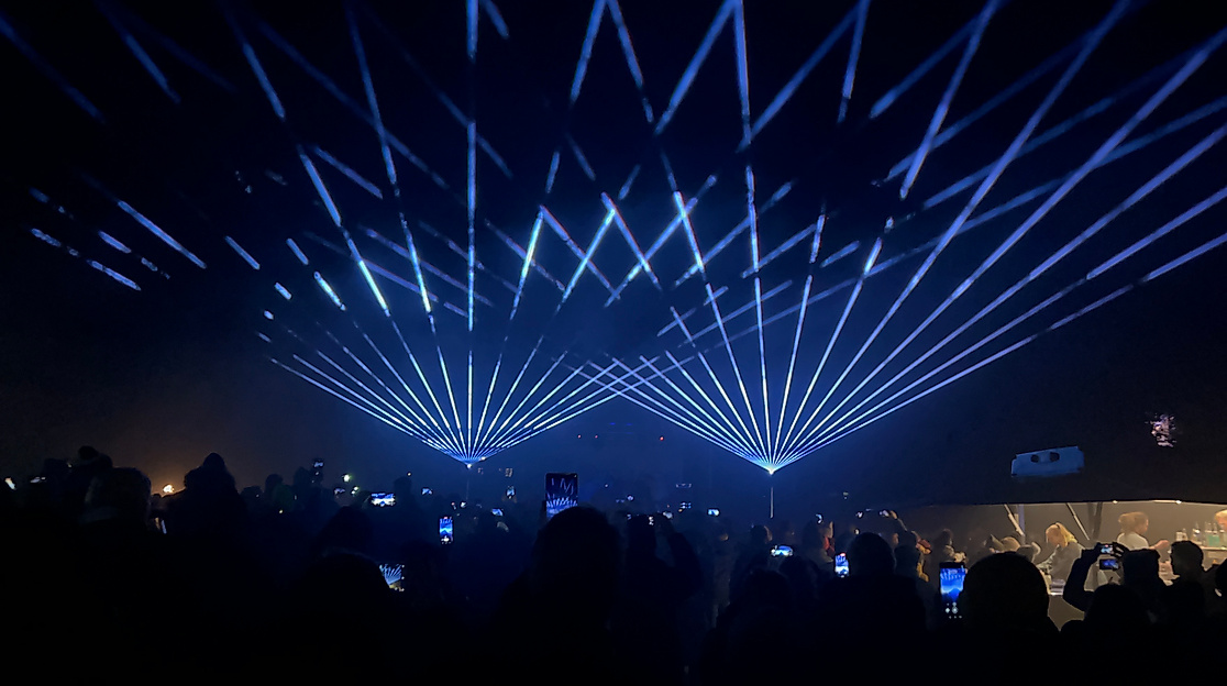 Lasershow Fehmarn