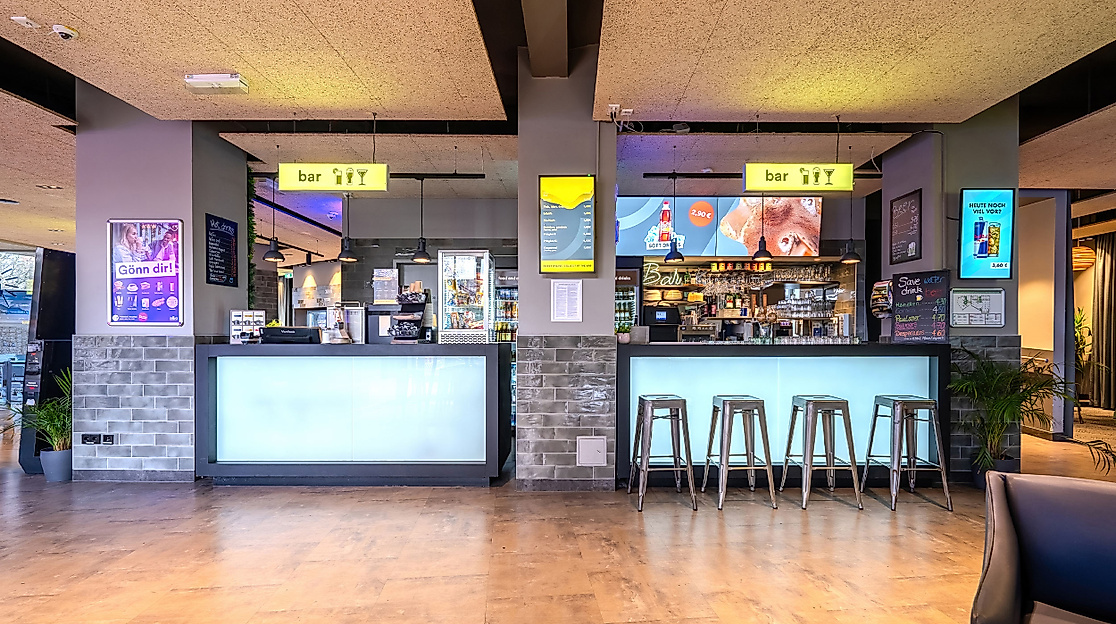 Hotel A&O Hamburg Hauptbahnhof: Hotel bar