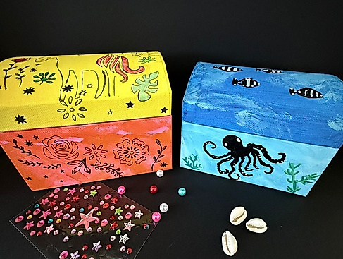 Schatzkiste gestalten