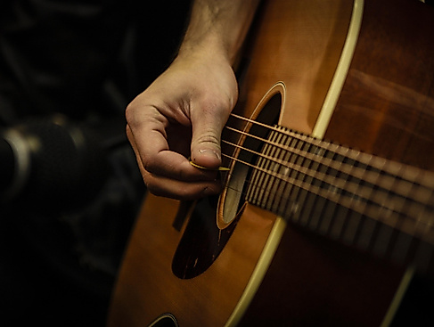 Live Musik groß