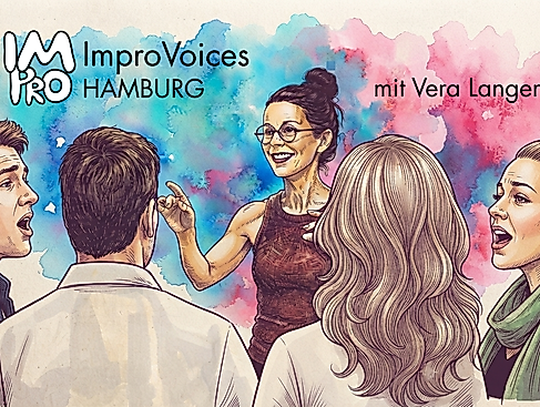 Vocal Painting & ImproVoices: Erschaffe Klang ohne Noten mit Vera Langer!
