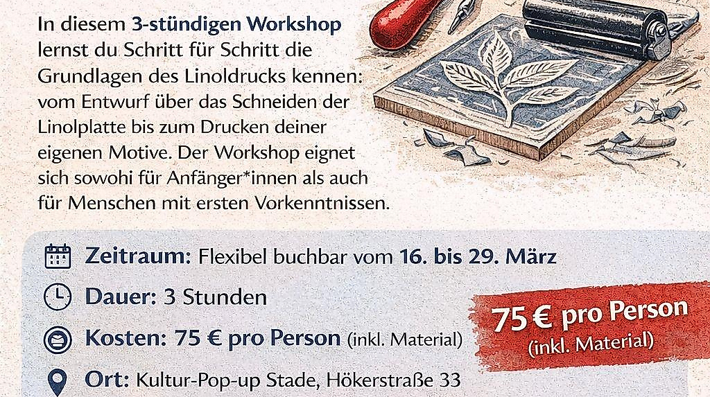 Linoldruck-Workshop
