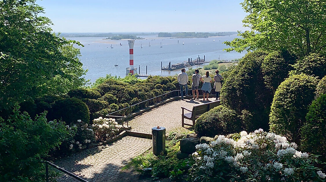 Treppenviertel Blankenese in Hamburg