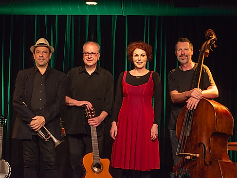 Musiker auf der Bühne