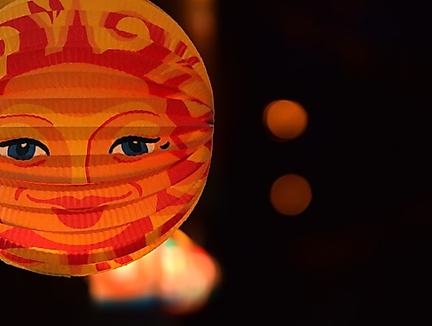 Laternelaufen in Wesselburen