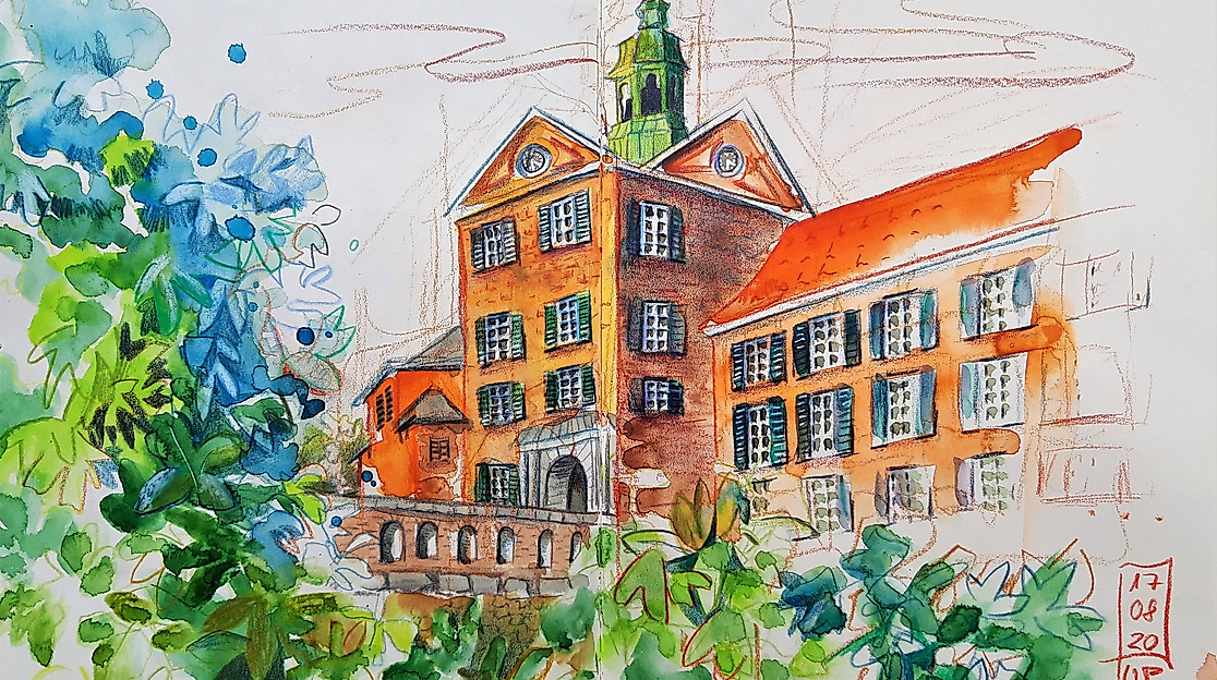 Urban Sketchers in Eutin | Vernissage