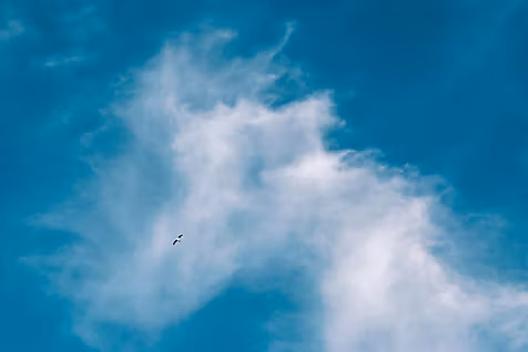 Himmel mit Wolken