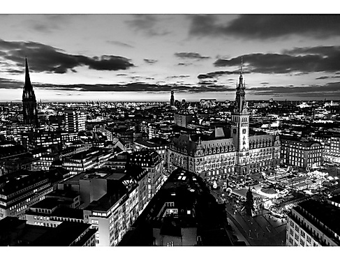 Abendstimmung in Hamburg