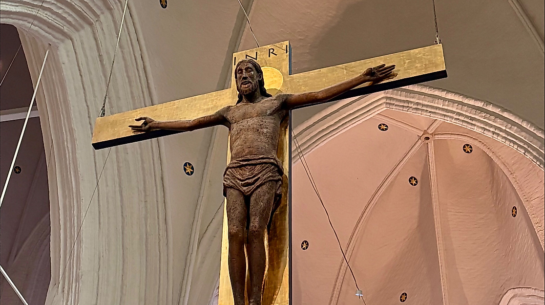 Kreuz aus dem Südschiff St. Katharinen