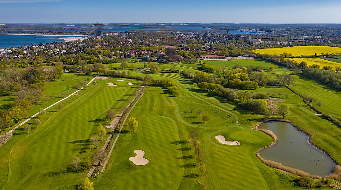 Overview of the Golf course