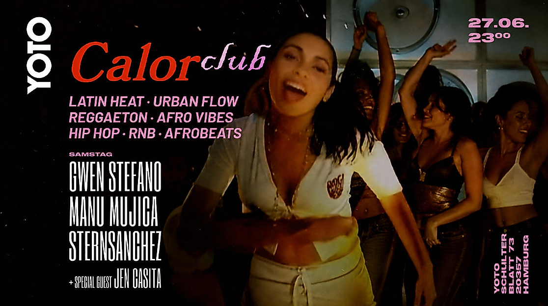 Yoto Calor Club Flyer