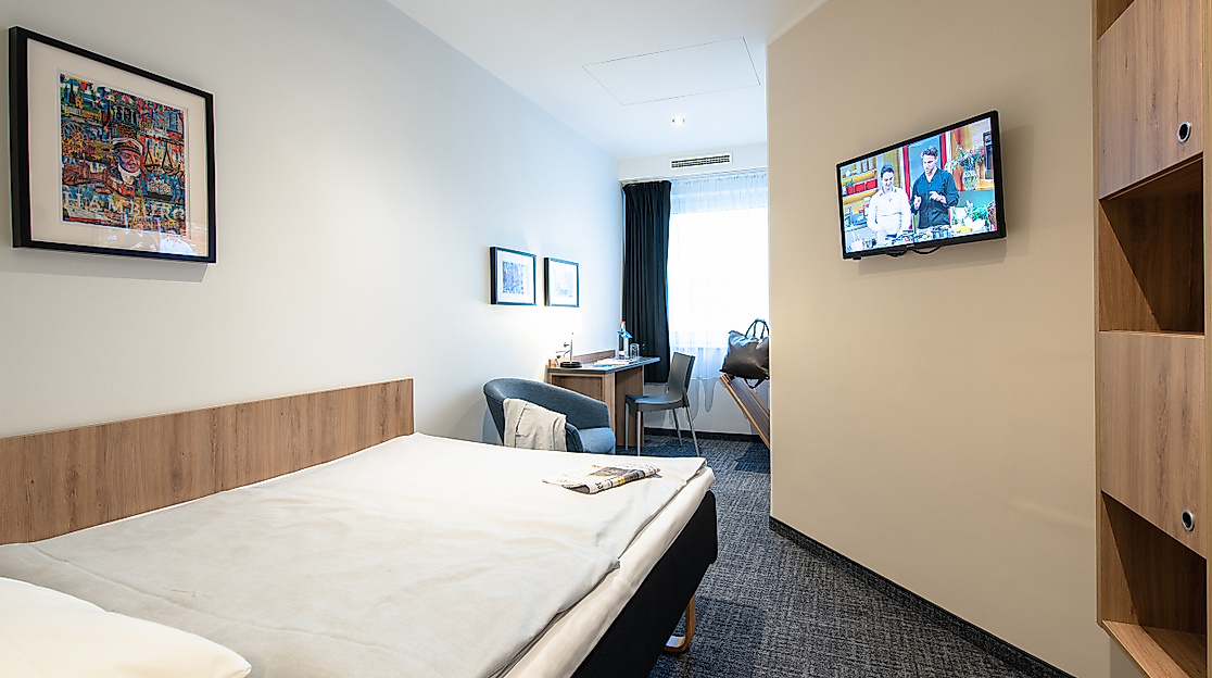 EGON HOTEL HAMBURG CITY: Einzelzimmer