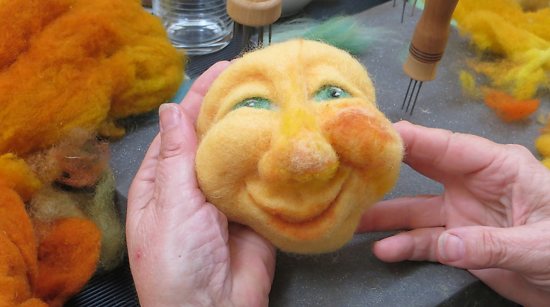 Nadelfilzgesicht