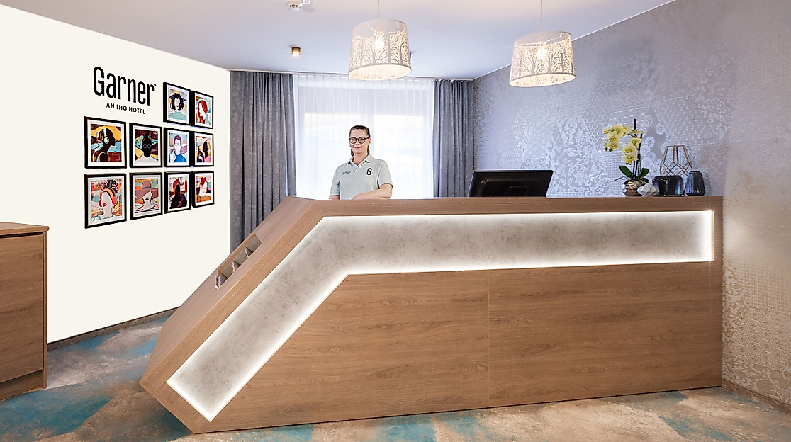 Garner Hotel Hamburg - Nord: Rezeption