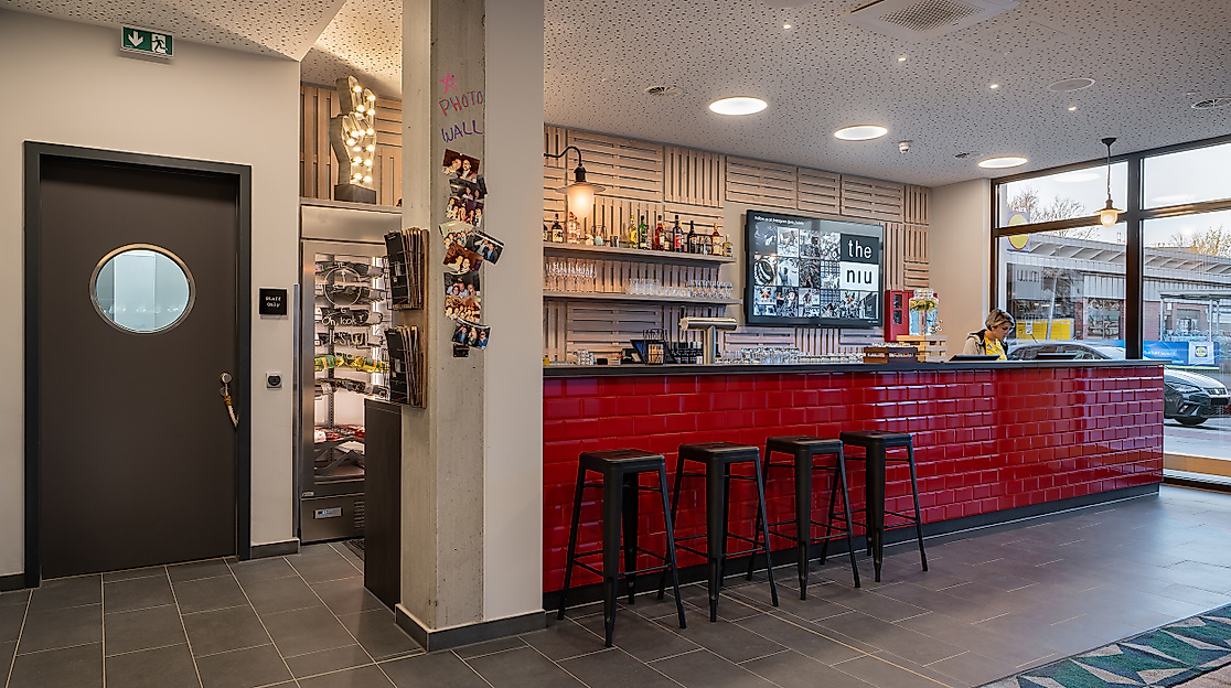Hotel the niu Keg Hamburg: Bar