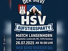 Der Sievi - HSV Aufstiegsparty!