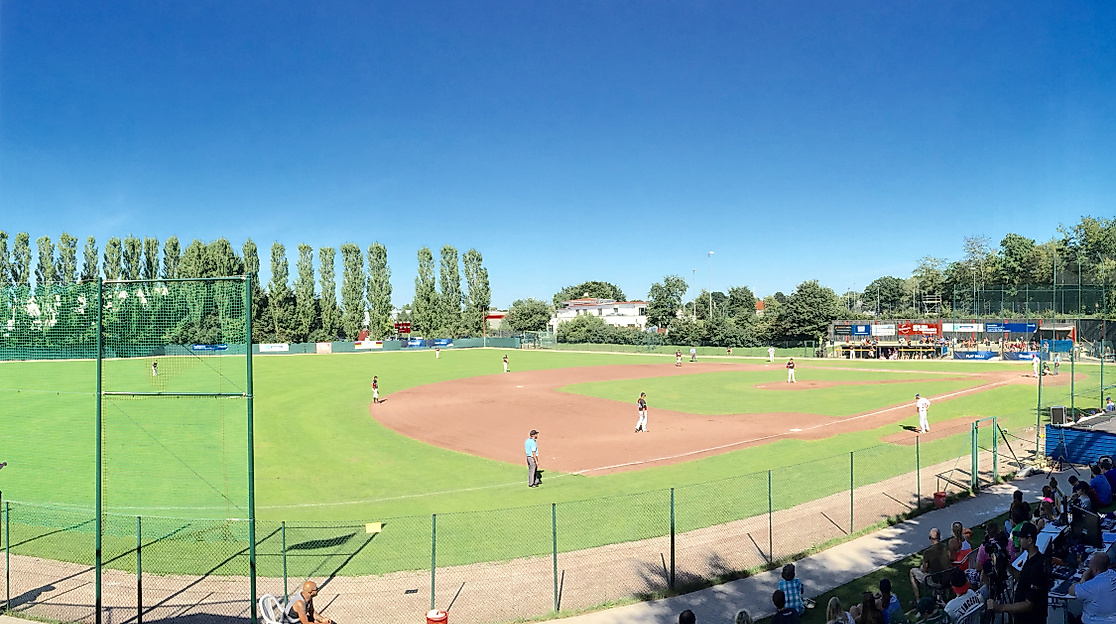 Der Baseballpark der Hamburg Stealers