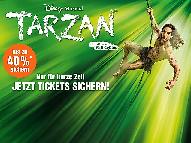 Tarzan Salesdays mit bis zu 40 % Rabatt