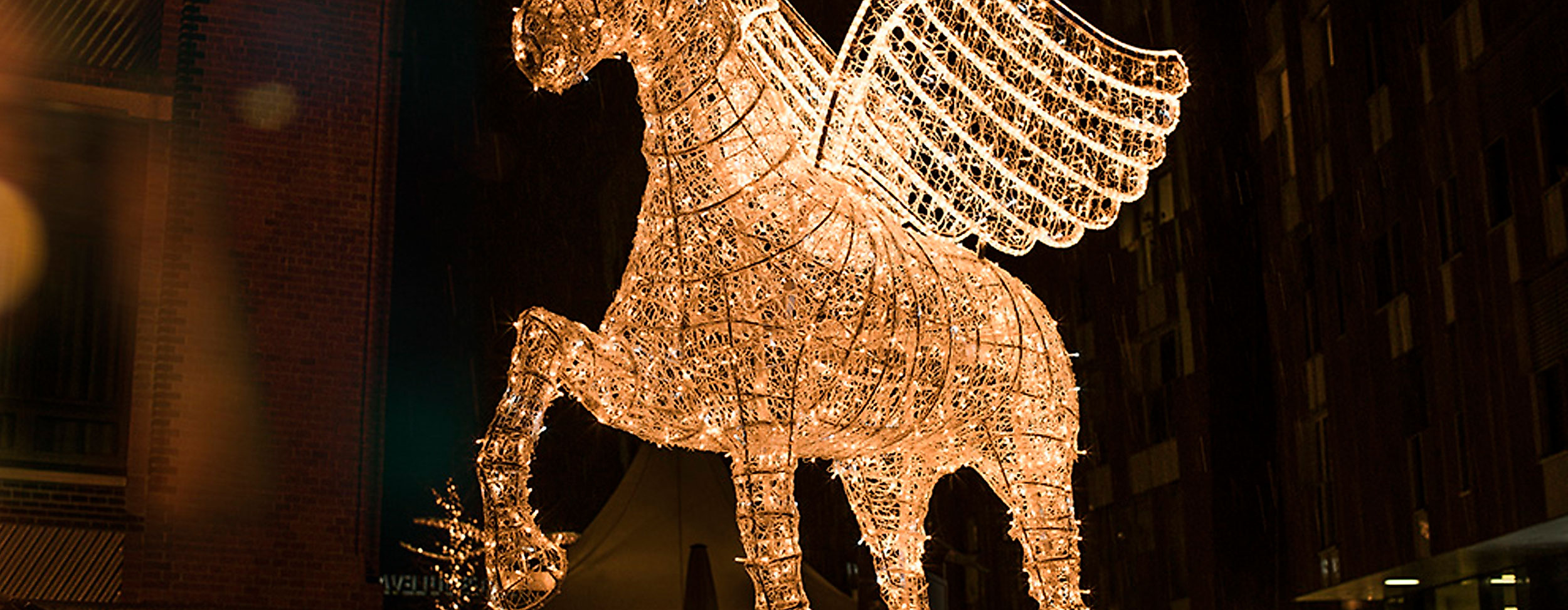 Christmas market at the HafenCity