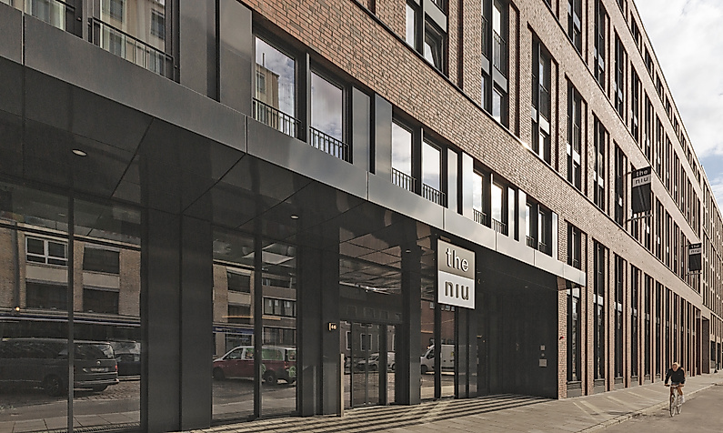 Holiday Inn - the niu, Yen Hamburg: Außenansicht