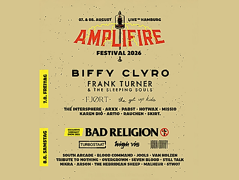 Amplifire Festival - Vol. 1 - Kombiticket