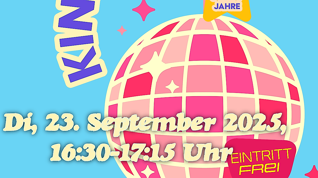 KulturAs kleine Kinderdisco 23. September 2025