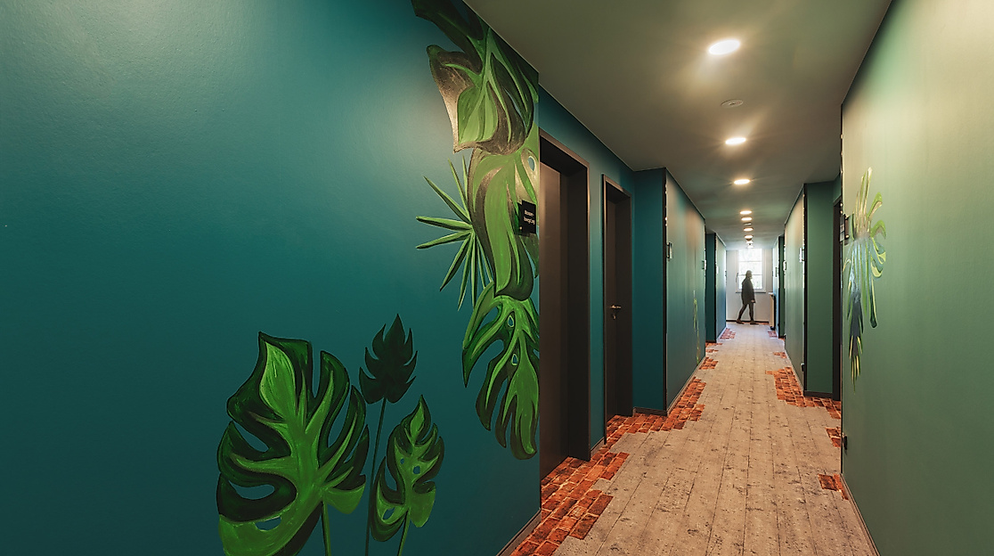 Holiday Inn - the niu Bricks Hamburg: Hoteletage