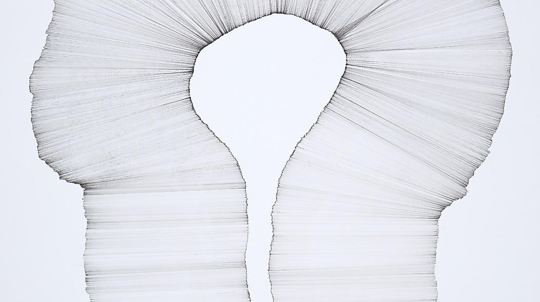 Frieder Falk, innen, Zeichnung, 2025